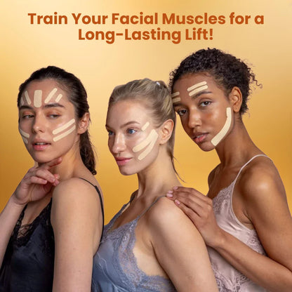 Facial Lift Nirvana Korean Tapes - Anti Wrinkle | Botox Alternative | No Chemicals - 5 Meter