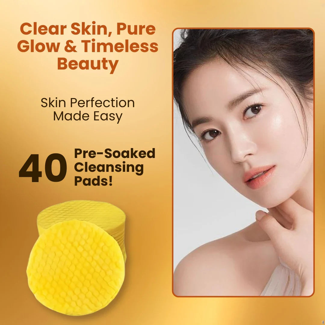 Korean Kojic Acid & Turmeric Cleansing Pads