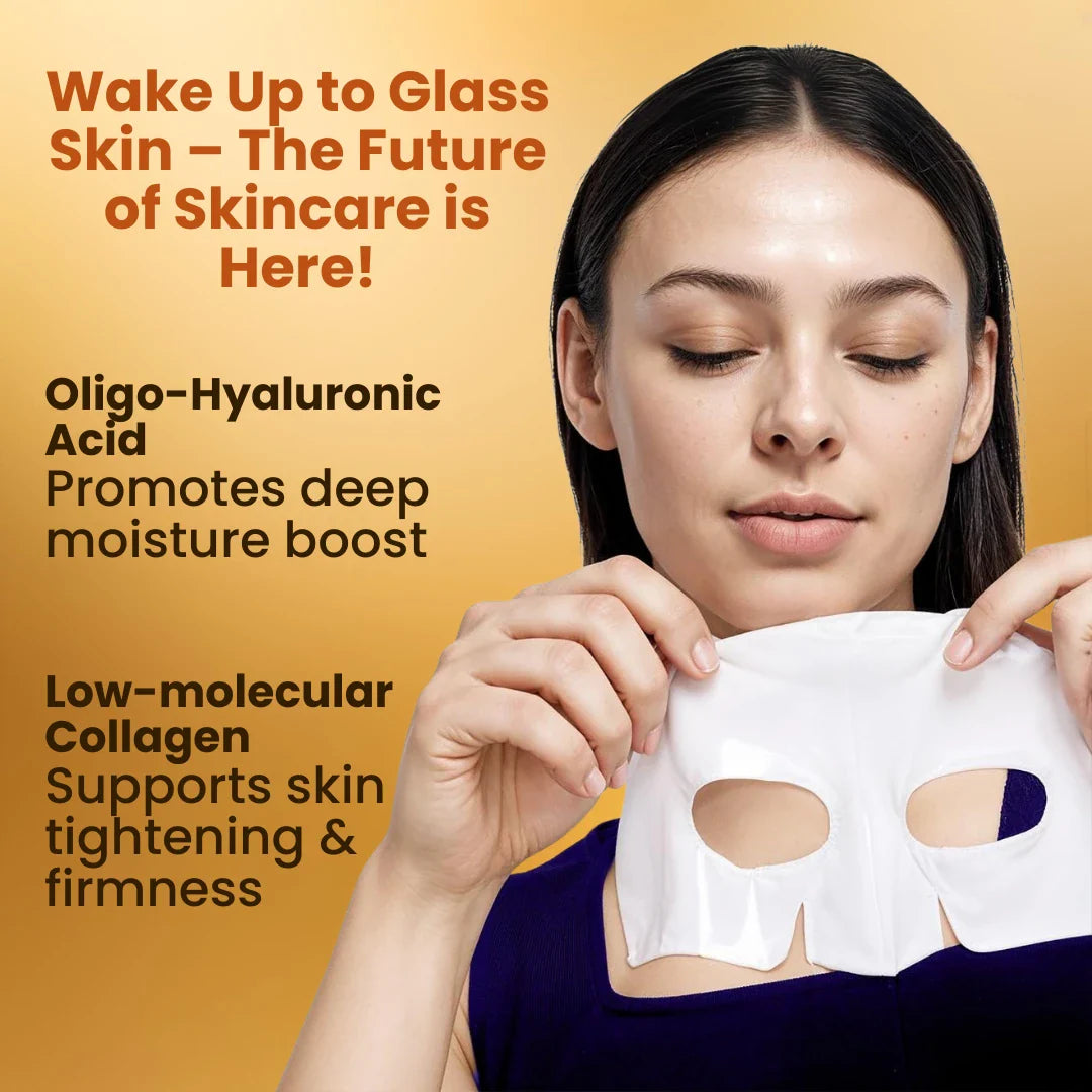 Get Glass Skin with Bio Collagen Real Deep Mask - Imported From Korea
