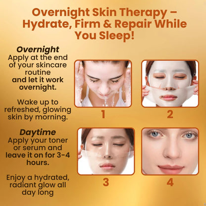 Get Glass Skin with Bio Collagen Real Deep Mask - Imported From Korea