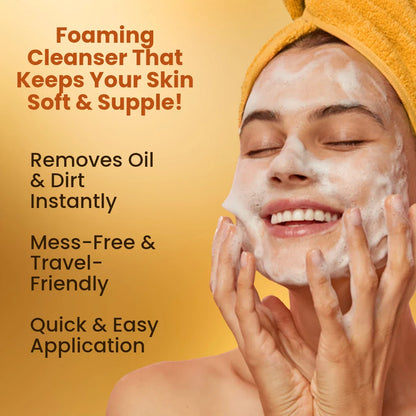 Kojic acid and Turmeric (Haldi) Foaming Facewash