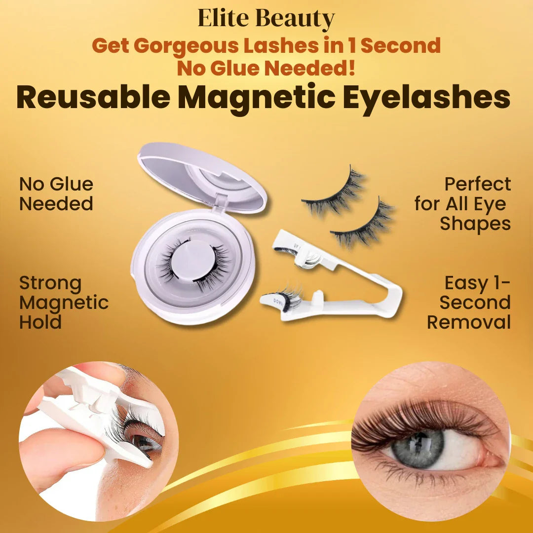 Reusable Magnetic Eyelashes