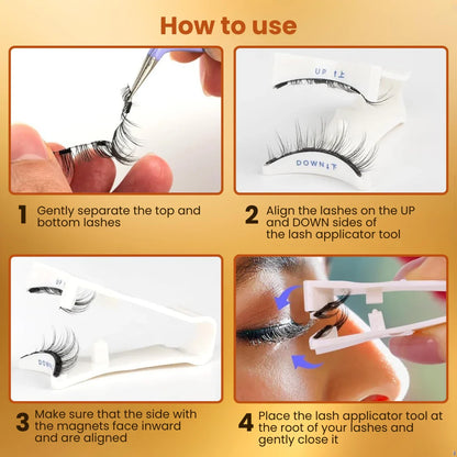 Reusable Magnetic Eyelashes