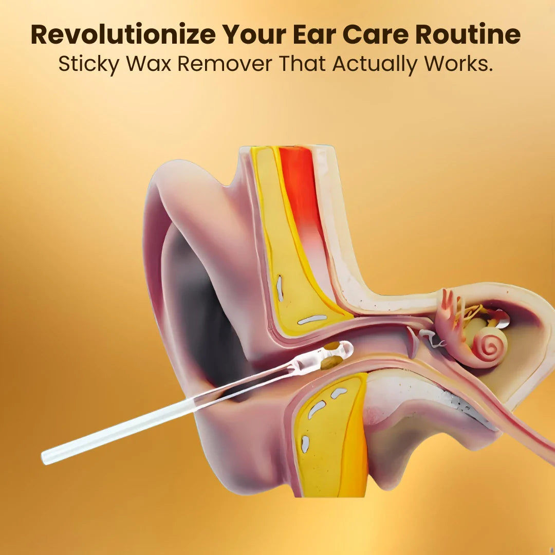 Sticky Reusable Ear Wax Remover (24 Pcs)