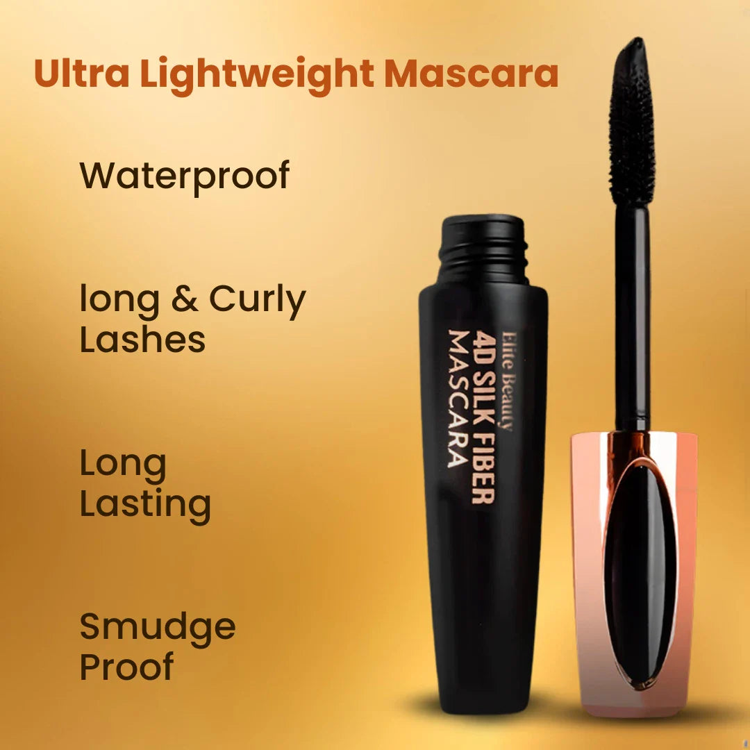 Elite beauty 4D Silk Fiber Mascara - Pack of 2
