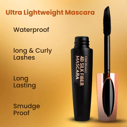 Elite beauty 4D Silk Fiber Mascara - Pack of 2