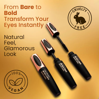 Elite beauty 4D Silk Fiber Mascara - Pack of 2